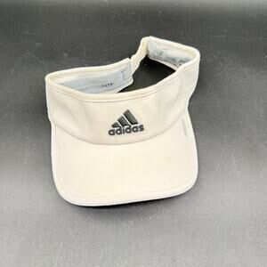 Adidas Adizero Sun Visor White Gray Golf Tennis One Size Adjustable NWT